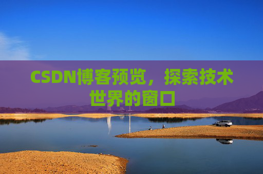 CSDN博客预览,探索技术世界的窗口